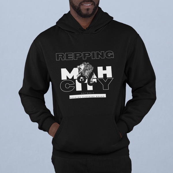 Repping Mah City Detroit Hoodie (Unisex)